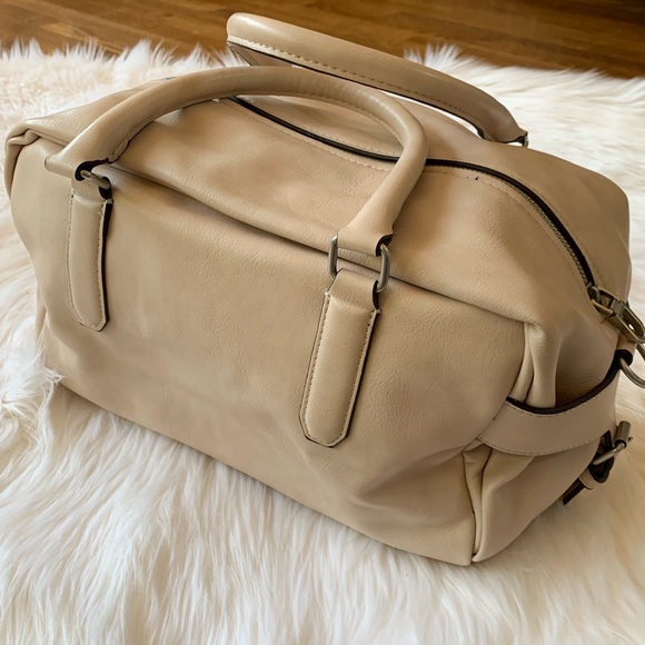 Zara Handbags - Zara Basic Leather Satchel